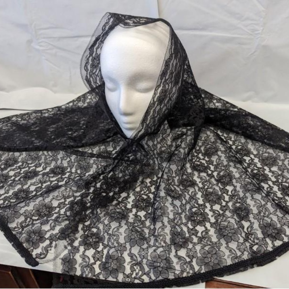 Church veil brought from Spain